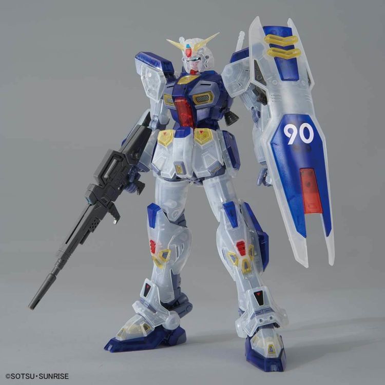 MG 1/100 高达基地限定   高达F90 （彩色透明版）