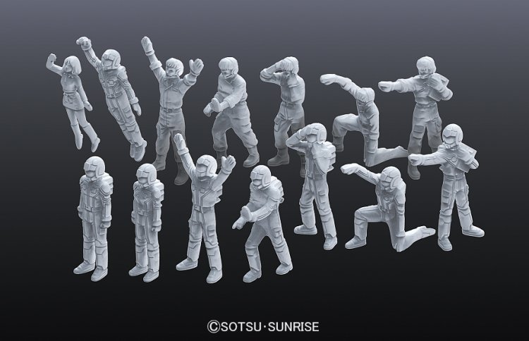 BUILDERS PARTS HD16 1/100 MS人偶01