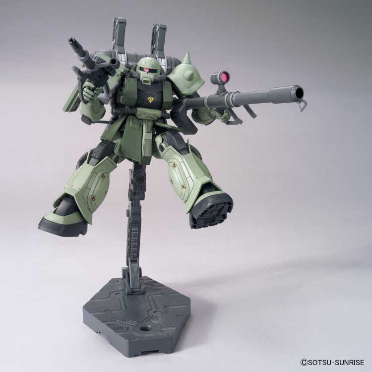 HG 1/144 量产型扎古II+大狙击枪（高达雷霆宙域版）
