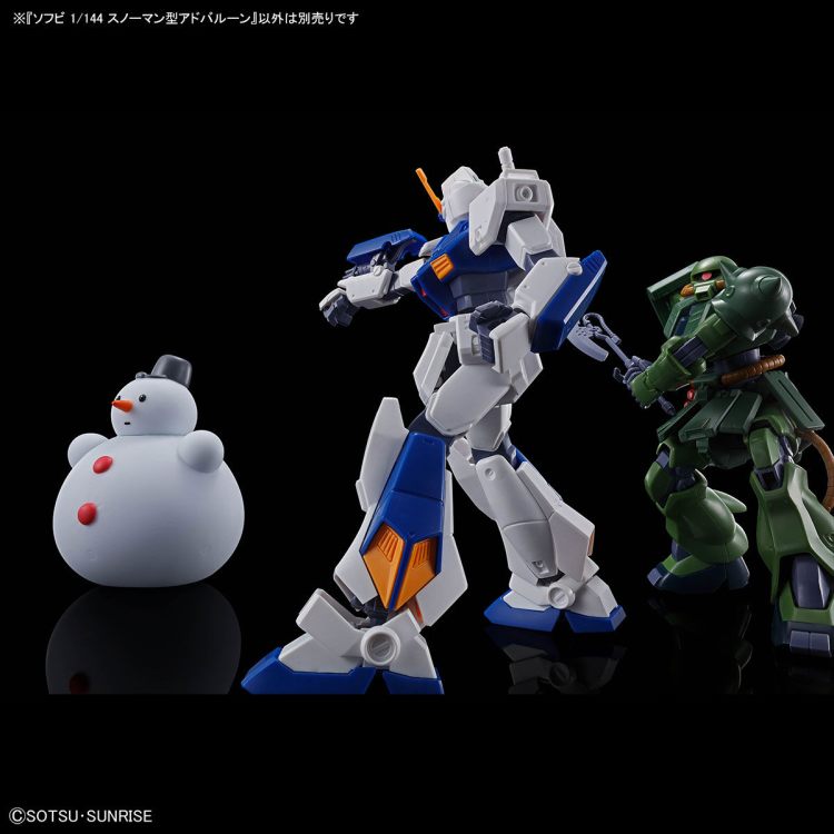 软胶 1/144 雪人广告气球