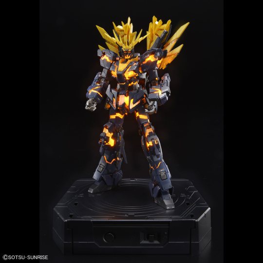 RG 1/144 高达基地限定 独角兽高达2号机 报丧女妖 复仇女神（毁灭模式）亮灯版