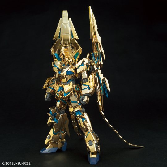 HGUC 1/144 独角兽高达3号机 菲尼克斯(毁灭模式)NT版（金色涂装版）