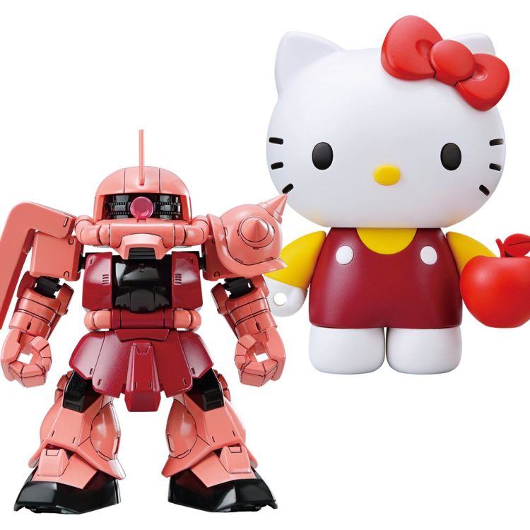 Hello Kitty/夏亚专用扎古Ⅱ[SD GUNDAM CROSS SILHOUETTE]
