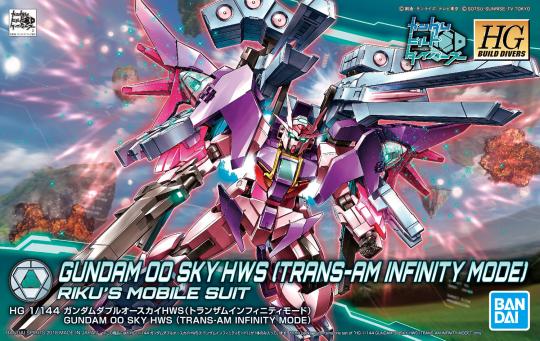 HGBD 1/144 00高达 天翔型HWS(Trans-AM Infinity模式)