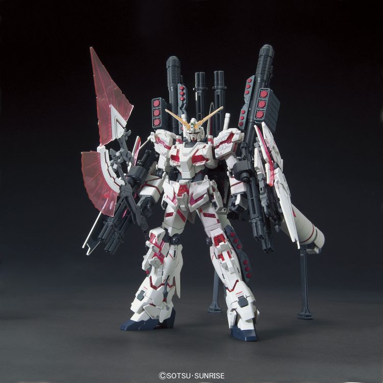 HGUC 1/144 全装备独角兽高达(毁灭模式/红色Ver.)