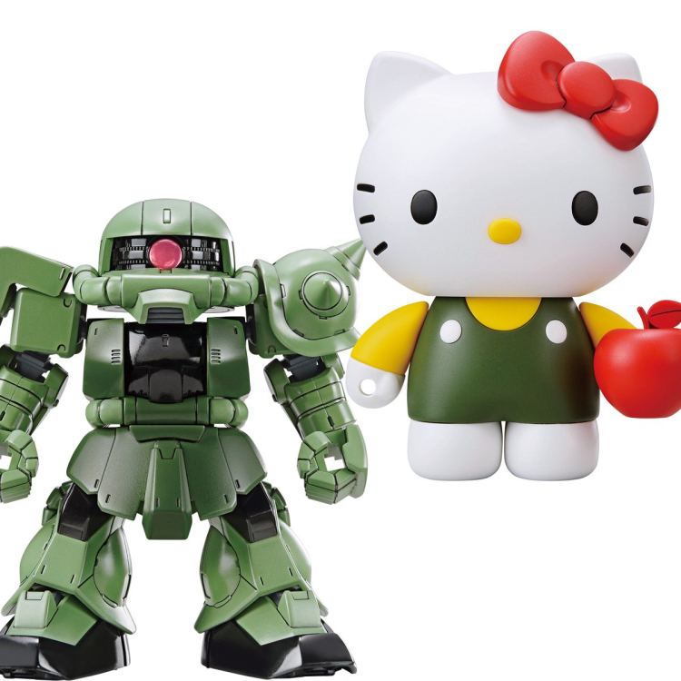 Hello Kitty/ 扎古Ⅱ [SD GUNDAM CROSS SILHOUETTE]