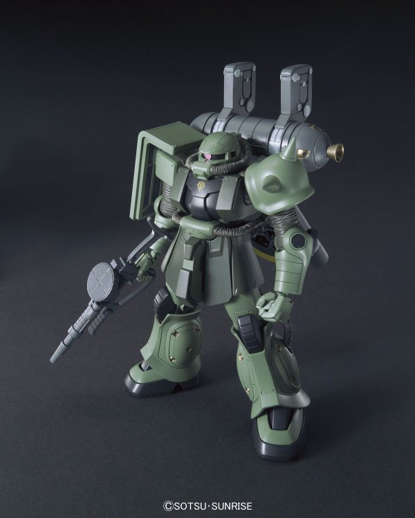 HG 1/144 量产型扎古+大炮(GUNDAM THUNDERBOLT Ver.)