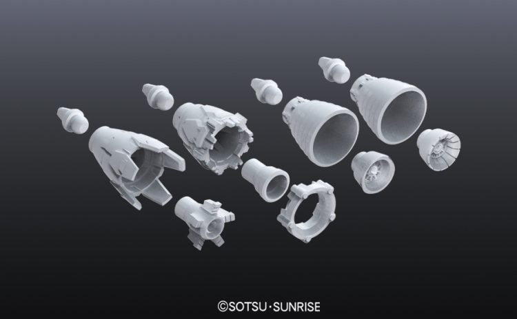 BUILDERS PARTS HD04 1/144 MS 喷口01