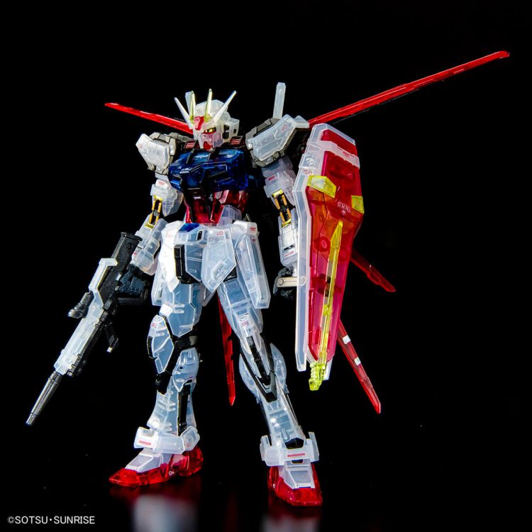 RG 1/144 翔翼型强袭高达&空中霸王 炮装/剑装套装（彩色透明版） 【高达基地限定】
