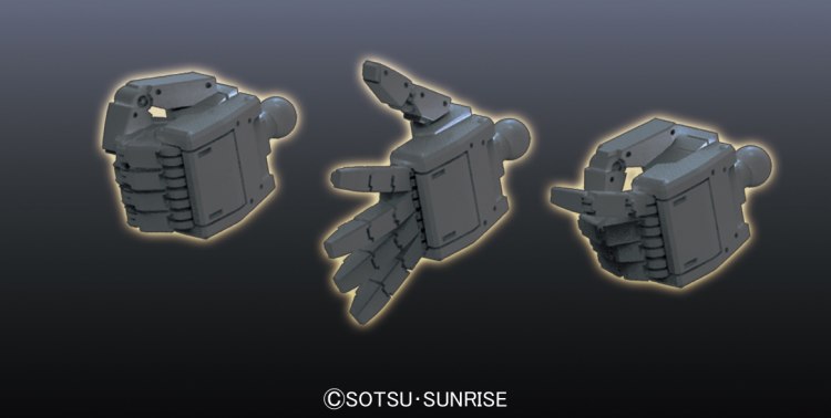 BUILDER’S PARTS HD37 1/144 MS手01（联邦系）深灰