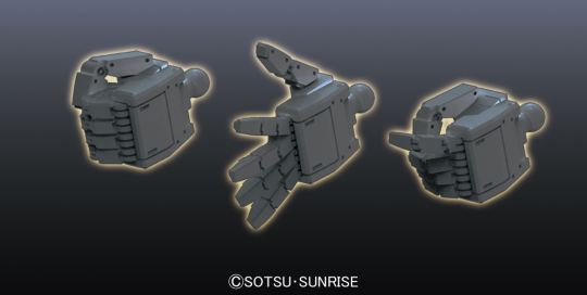 BUILDER’S PARTS HD37 1/144 MS手01（联邦系）深灰