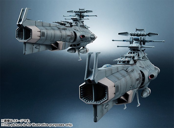 1/2000 地球連邦主力戦艦 多红色诺托級 2隻套装