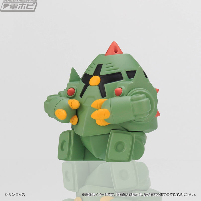 《机动战士高达》第五弹以扭蛋模型“Machiboke”系列登场！阵容包括《高达》的佐克和吉安、《铁血的奥尔芬斯》的巴巴托斯·鲁普斯和兰德曼·罗迪！