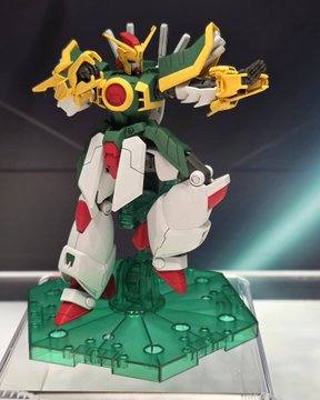 看看我们在 SDCC 上展示的《机动战士高达 G》HG 模型！ @BandaiHobbyUS