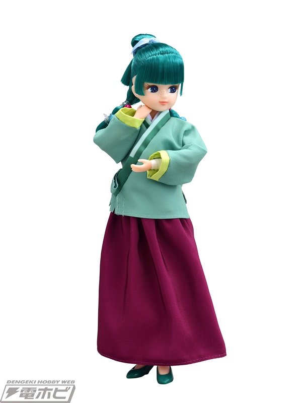 『薬屋のひとりごと』と初コラボした「猫猫リカちゃん」が登場！特徴的なそばかすや左腕の包帯、ヘアスタイル、衣装など細部まで再現！
