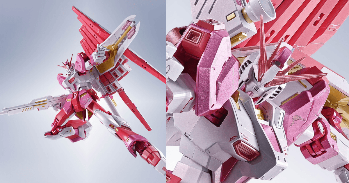 METAL ROBOT魂×Gundam hololive「ν鋼彈 [櫻巫女Ver.]」不同於原版的粉彩配色捏！