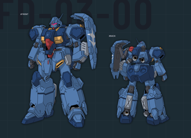 闪光的夏沙井「HG 1/144 河西豆腐/加治 00 型(队长机)」新再现头部模型,光通量步行枪!
