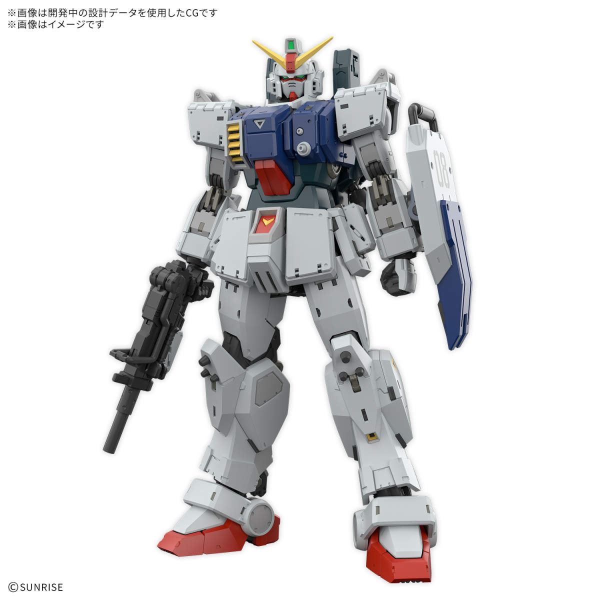 注目焦點 第08MS小隊『RG 1/144 陸戰型鋼彈』精密零件構築高度可動骨架、再現豐富武裝配件與機構!