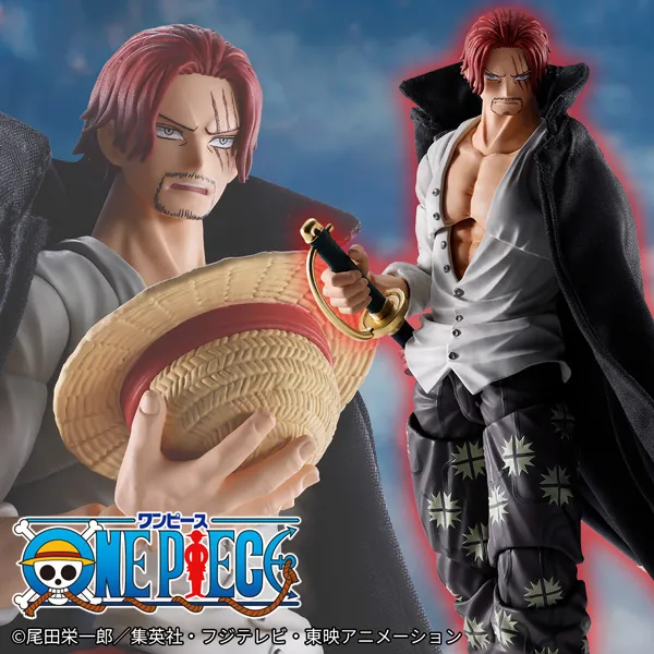 [海贼王]“S.H.Figuarts Shanks -马林福德峰会之战-”现已上市。 8月3日开始预购，预计2027年1月发售