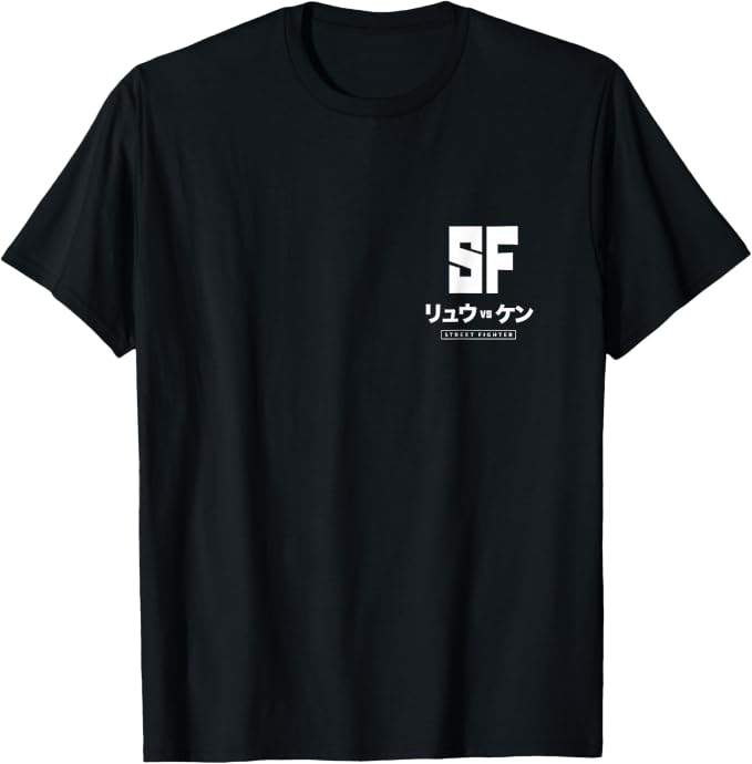 新款“街头霸王”T 恤现已在亚马逊按需打印服务 Merch on Demand 上发售！ Ryu、Ken 等多种设计可供选择！