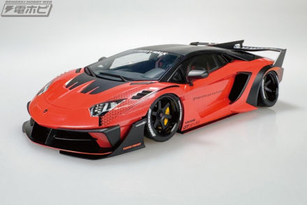 世界限定20台のカラーを再現！アオシマのプラモデル「1/24 リバティーウォーク」シリーズに「LBシルエットワークス アヴェンタドール GT Evo Ver.2」が登場！2026年12月発売予定