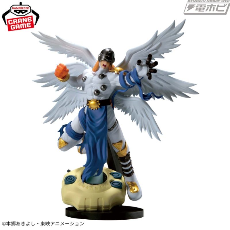 第1弾はパタモンとエンジェモンがラインナップ！『デジモンアドベンチャー』のプライズフィギュアシリーズ「デジヴァイスタンド！」が新登場！