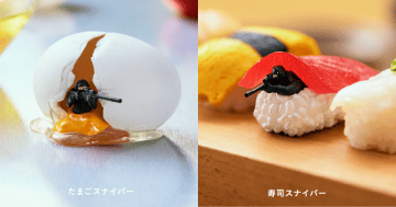 T-ARTS 熊貓之穴「微型狙擊手」第四彈 五款扭蛋登場 日常物品與食物裡全是狙擊手!