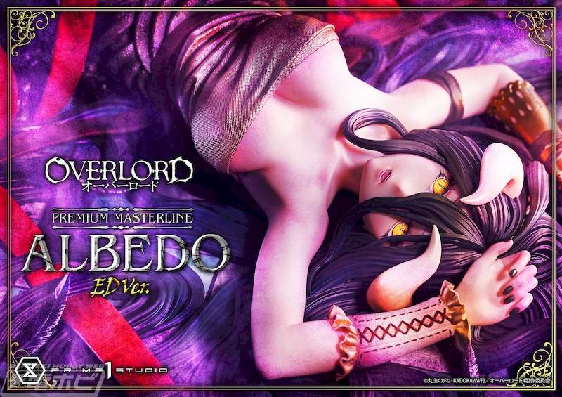 动画《Overlord》第一季ED中出现的素彬插画被制成1/4比例雕像！ 「高级大师线霸王雅儿贝德 ED Ver.」现在正在接受预订！
