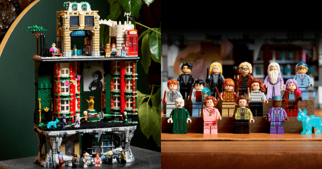 注目焦點 LEGO 76476《哈利波特》「魔法部 – 典藏版」倫敦地下魔法世界 25 週年旗艦登場!