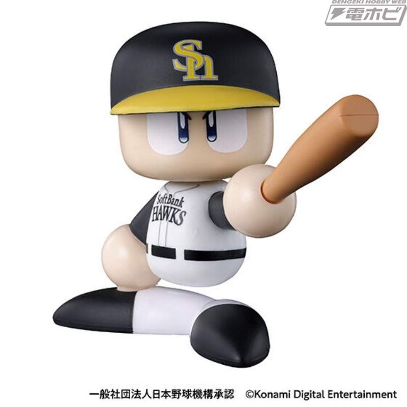 摇头造型，让你摇头不已！太平洋联盟版本。 “PowerPro-kun”的扭蛋手办“Yurerun desu”现已上市！
