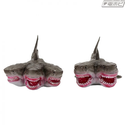 庇护所的鲨鱼电影“双头大白鲨”和“三头大白鲨”中的鲨鱼已被制成软乙烯基人物！ CCPJAPAN预定12月发售！！