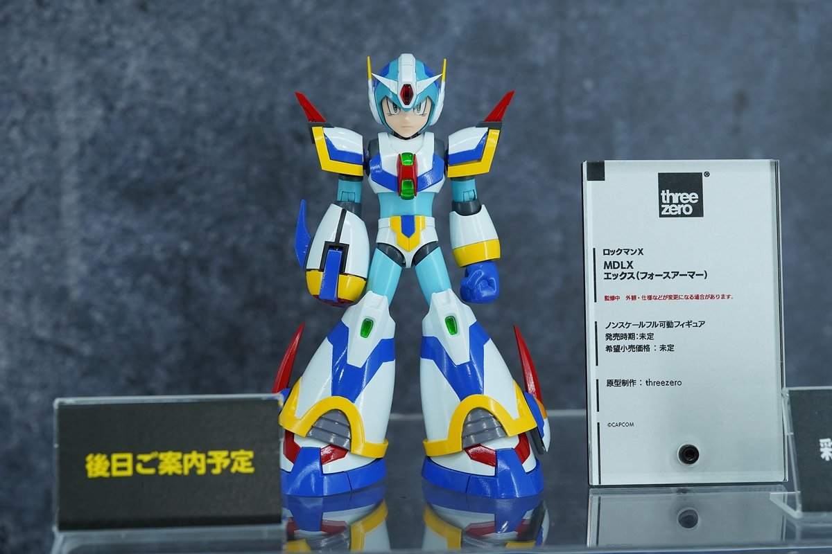 threezero MDLX《洛克人X》X艾克斯(武力裝甲)彩色原型日本首展!「機甲展2026」大阪亮相!
