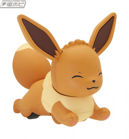 「ポケモン」プルバック機能を搭載したギミックトイがガチャに登場！ピカチュウ・イーブイがビューンと走り出す!!