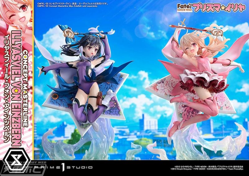 再现广山浩的 Blu-ray BOX 插画！ 《Fate/kaleid liner Prisma☆Illya》中的伊莉雅和美优现已成为 1/5 比例雕像！ DX版本和DX奖励版本也将同时发布