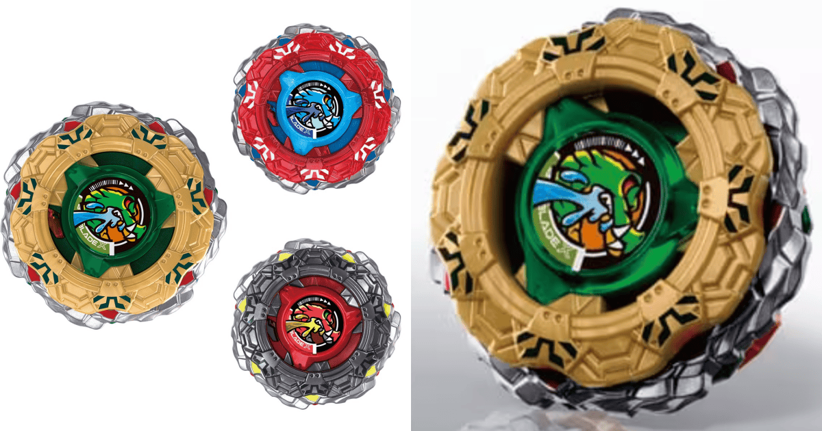 BEYBLADE X戰鬥陀螺『CX-19 隨機強化組 CrocTread Select』正式公開!三色鱷魚防禦型隨機封入