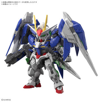 今日發燒 #3 鋼彈00『MGSD 00強化模組』兼具精密骨架、合體機構與可動  再現躍動戰鬥姿態！