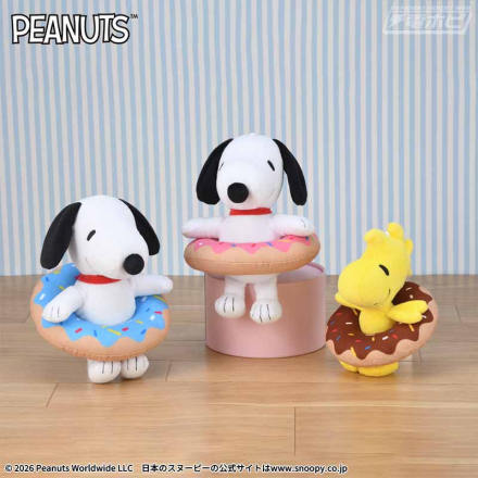 隆重推出由“Peanuts”设计的世嘉 2026 年 8 月新奖品！冰淇淋色衬衫、彩色甜甜圈等色彩缤纷的单品迎接夏天♪