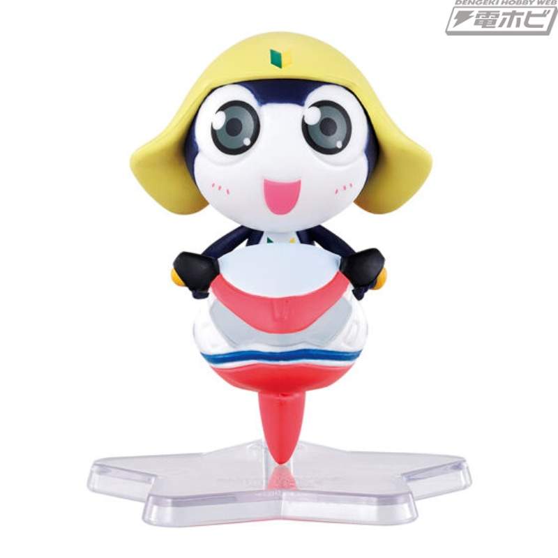 「新剧场版☆ Keroro 士官复活，面临地球急速毁灭的危机！」模型模型「@CTION FLIGHT」扭蛋登场！使用附带的底座，可以自由地享受飞行动作！