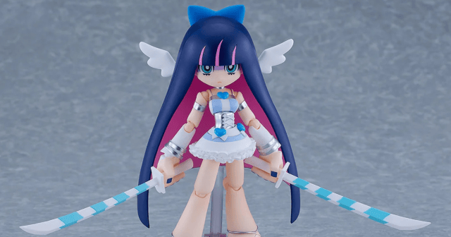 figma 「《新吊帶襪天使》 絲桃金 天使ver.」可動人偶 將襪子變為雙刀的歌德甜食控天使!