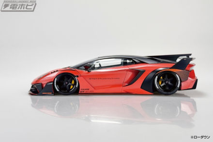 世界限定20台のカラーを再現！アオシマのプラモデル「1/24 リバティーウォーク」シリーズに「LBシルエットワークス アヴェンタドール GT Evo Ver.2」が登場！2026年12月発売予定