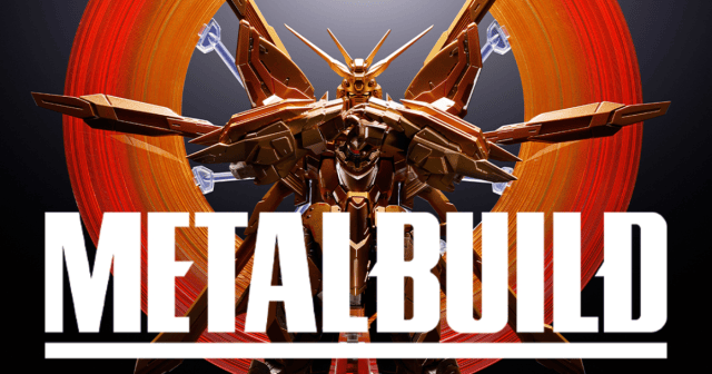 今日發燒 #1 METAL BUILD『神鋼彈 超級模式』全機呈現豪華金黃色澤的強化形態商品化！