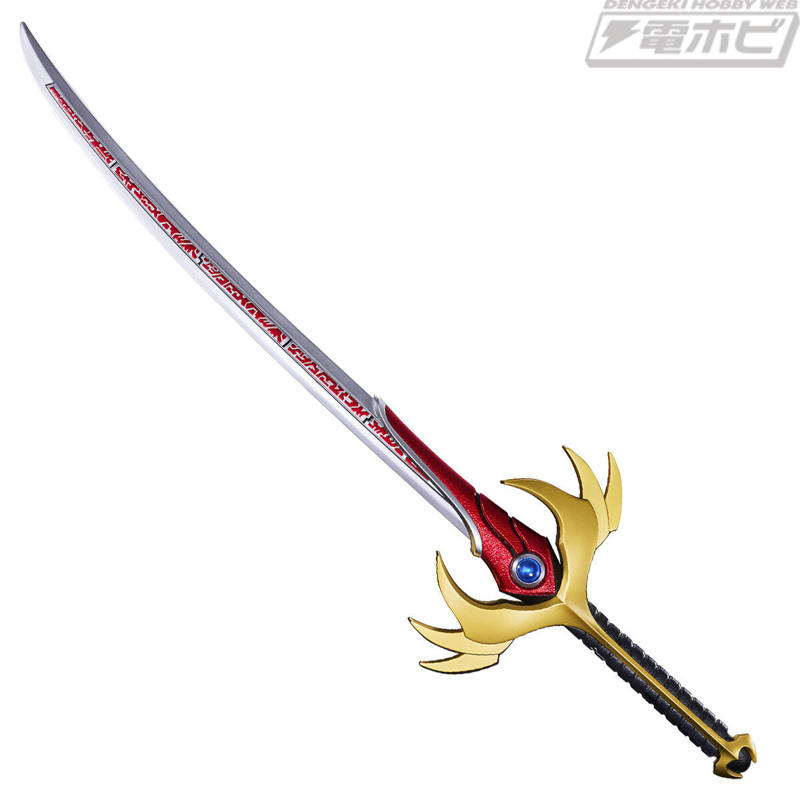 成人品牌“CSG”的“假面骑士Agito”火焰形态武器Flame Saber首次商品化！比DX版约大155%，并搭载追加了津上庄一的喊叫声的对话模式！
