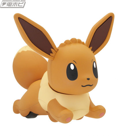 「ポケモン」プルバック機能を搭載したギミックトイがガチャに登場！ピカチュウ・イーブイがビューンと走り出す!!