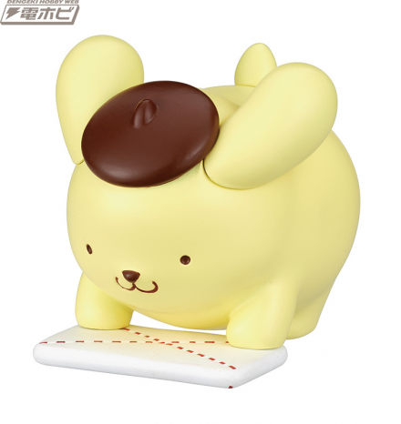 三丽鸥卡通人物一起打扫卫生♪ Hello Kitty 和 Pochacco 参加以牛皮纸竞赛为主题的扭蛋人偶！