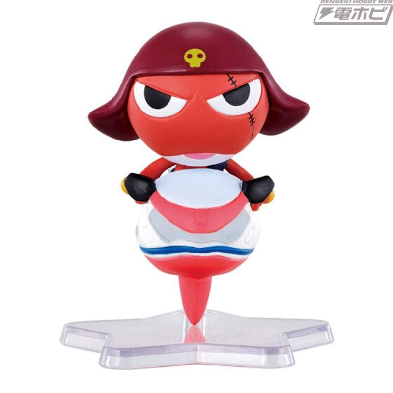 「新剧场版☆ Keroro 士官复活，面临地球急速毁灭的危机！」模型模型「@CTION FLIGHT」扭蛋登场！使用附带的底座，可以自由地享受飞行动作！