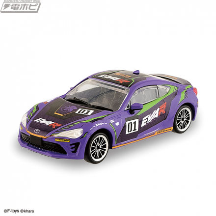 丰田86EVA配色迷你车登场 @hobby_magazine
