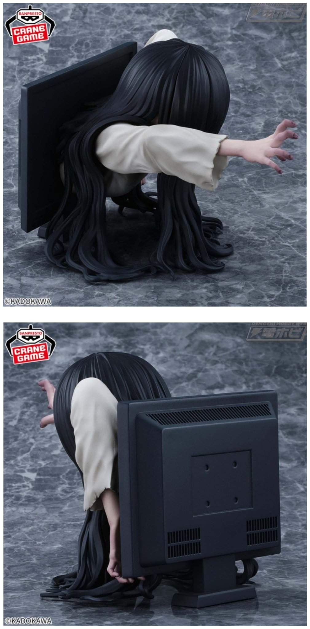 贞子胸像手办景品登场 @hobby_magazine