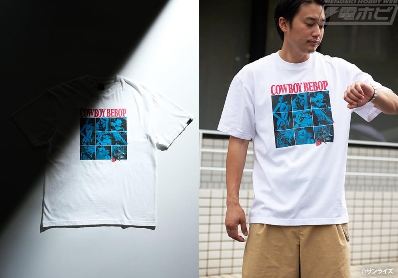 《星际牛仔》与《Number Rock》的全新合作 T 恤和牛仔手提包现已上市！为了纪念该产品的发布，我们启动了 SNS 赠品活动，您可以赢取一件 T 恤！