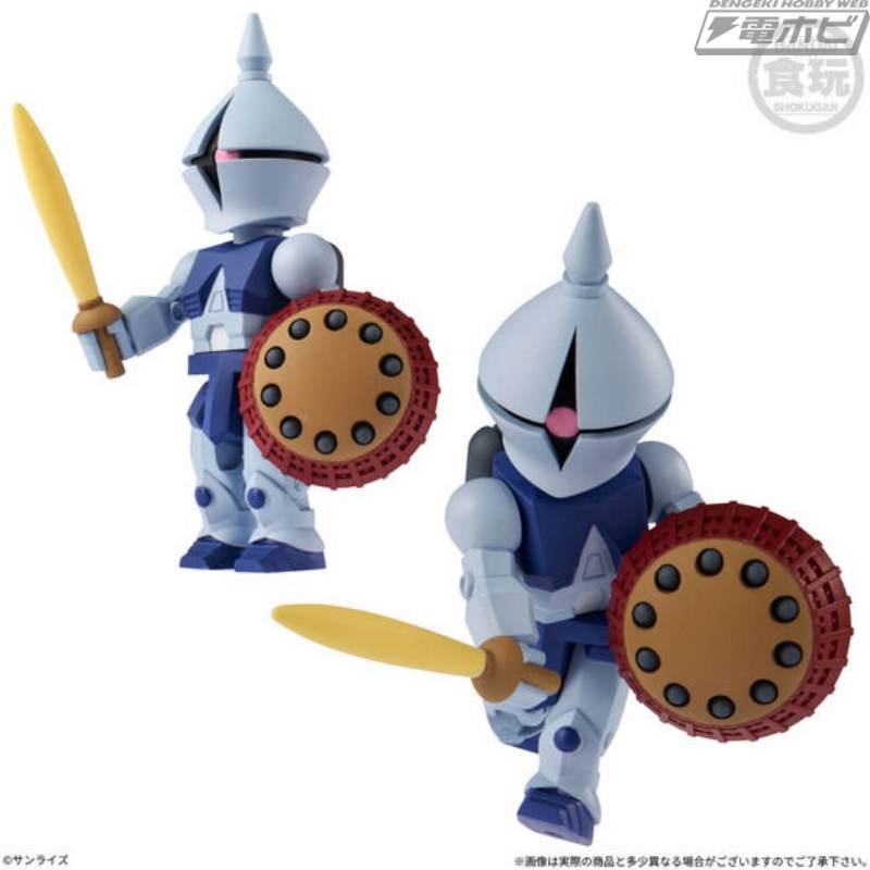 包括多姆和夏亚的格鲁古格在内的塑料糖果玩具人偶“Bitlot Gundam”第三弹现已在 Premium Bandai 发售！高达与阿姆罗初版也再次发售！