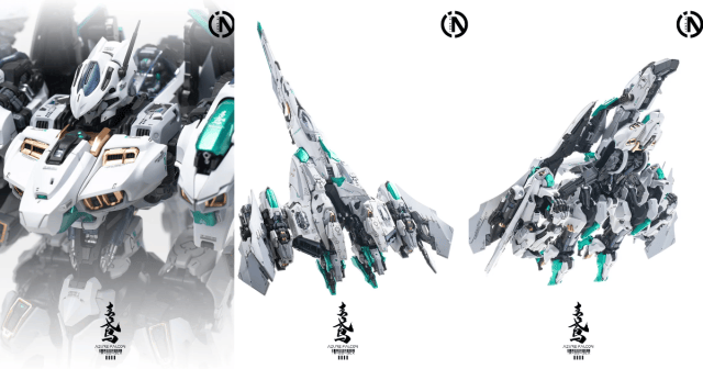 IN ERA+ RMD 1/100「青鳶 Azure Falcon」組裝模型 原創機甲搭載完整變形構造！